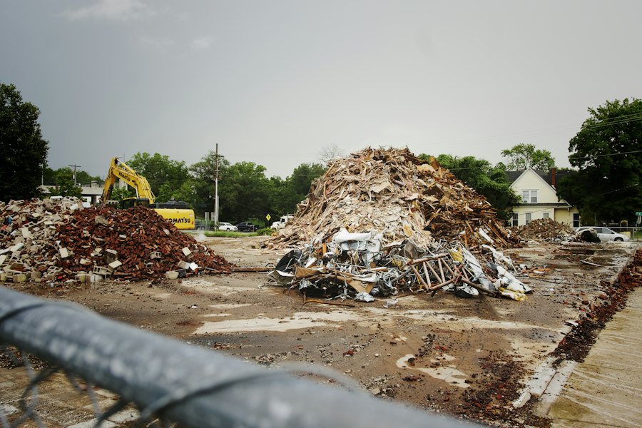 Construction and demolition debris